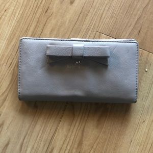 Beige Kate spade wallet
